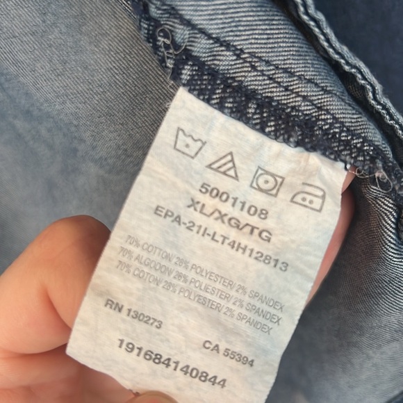 Lee Button Up Denim Shirt - Picture 3 of 3